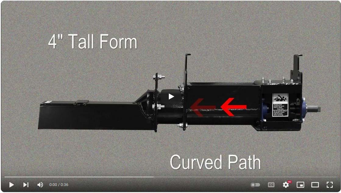 Why Small Curbs are Difficult to Extrude