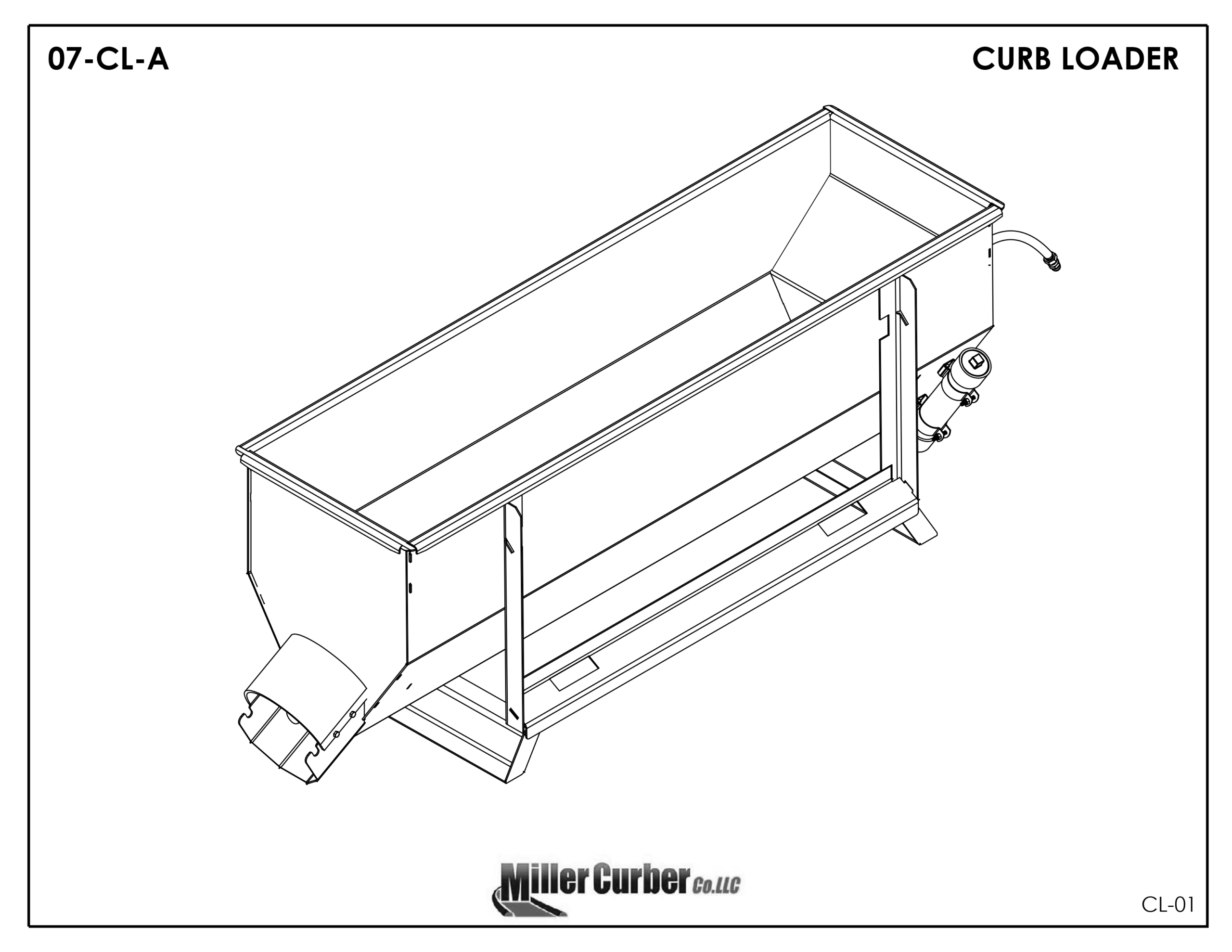 Miller Curber Curb Loader
