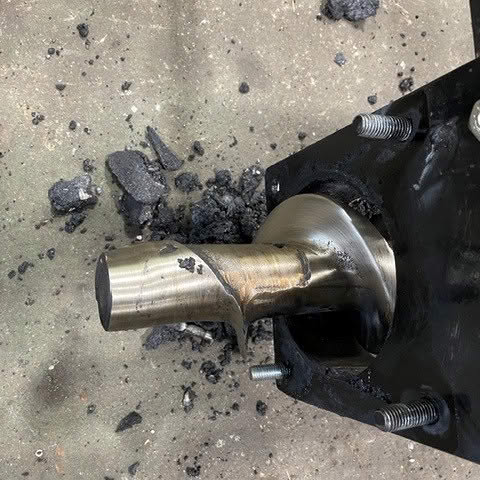 Auger Cleaned and Rotated